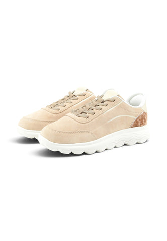 GEOX Sneakers Donna Beige Animalier D657MA022QS-AI27-C5W5A