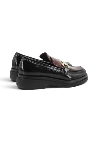 BELLE VIE Mocassini Donna Nero Bordeaux EMILIA14-NBO-AI27