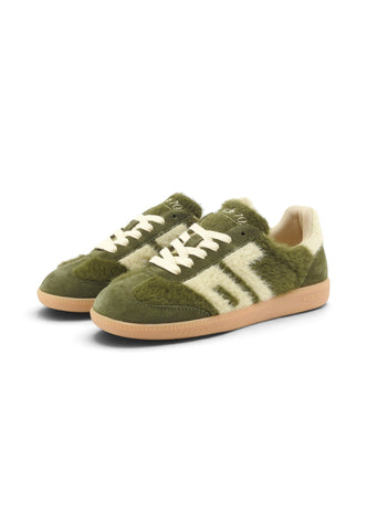 BACK70 Sneakers Donna Verde Beige 108051-000010-AI27