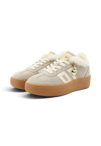 BACK70 Sneakers Donna Beige Bianco 108055-000001-AI27
