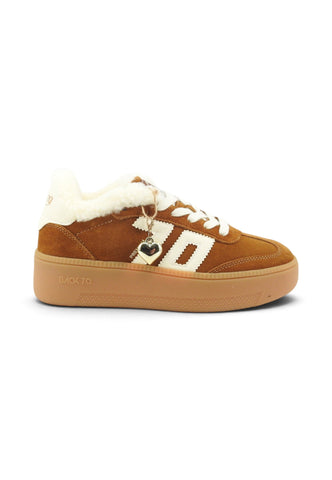 BACK70 Sneakers Donna Marrone Bianco 108055-000002-AI27