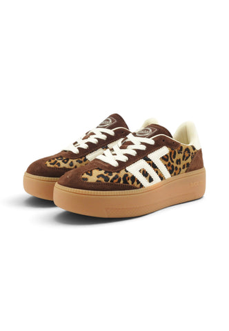 BACK70 Sneakers Donna Marrone Animalier 108055-000004-AI27