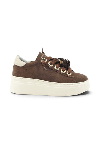 EMANUELE VEE Sneakers Donna Marrone 462P-100-12-P011-AI27-DKBRO