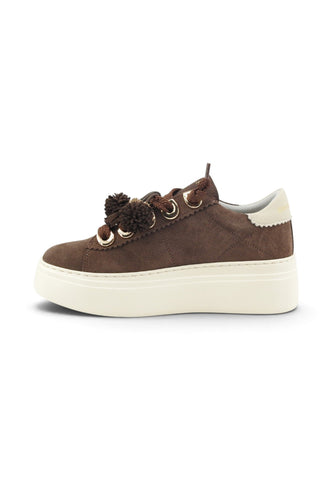 EMANUELE VEE Sneakers Donna Marrone 462P-100-12-P011-AI27-DKBRO