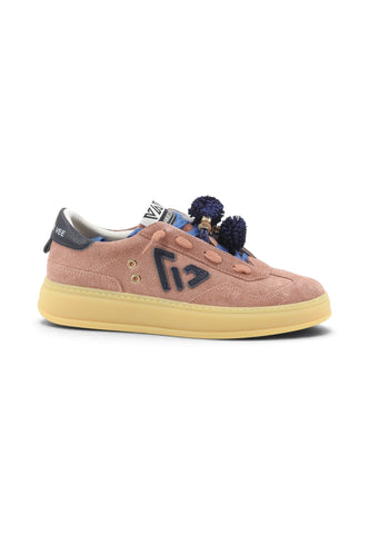 EMANUELE VEE Sneakers Donna Rosa Blu 462P-105-10-P011-AI27-PIN