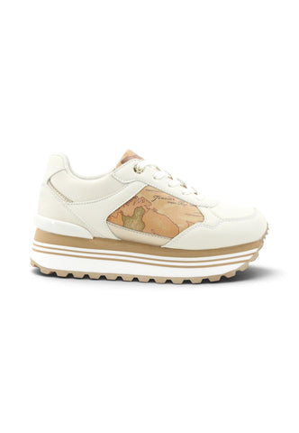ALVIERO MARTINI Sneakers Donna Bianco Beige 25610289-AI27-A630
