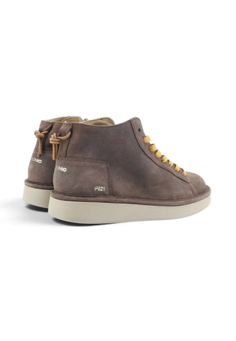 PAN CHIC Sneakers Uomo Marrone P021M008-0261D011-AI27