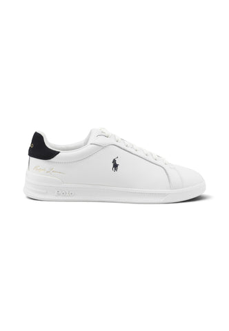 POLO RALPH LAUREN Sneakers Uomo Bianco Blu 809P10044002-AI27