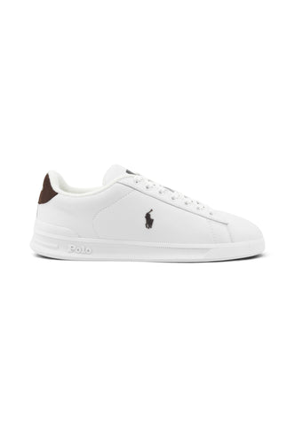 POLO RALPH LAUREN Sneakers Uomo Bianco Marrone 809P15745003-AI27