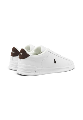 POLO RALPH LAUREN Sneakers Uomo Bianco Marrone 809P15745003-AI27
