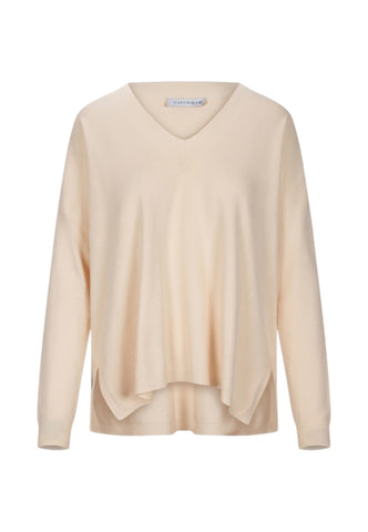 CAFE NOIR Completo Maglione + Pantaloni Donna Bianco C7JM0373-AI27-W026