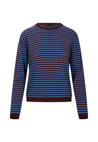 CAFE NOIR Maglione Donna Azzurro Bordeaux C7JM0379-AI27-V047