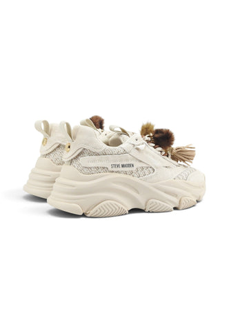 STEVE MADDEN Sneakers Donna Beige Bianco SMPOSSESSION-PP-BA-AI27