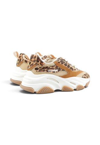 STEVE MADDEN Sneakers Donna Beige Marrone Animalier SMPOSSESSION-E-BEM-AI27
