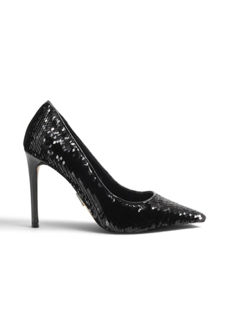 STEVE MADDEN Décolleté Donna Nero Paillettes THRIVE-SEQ-N-AI27