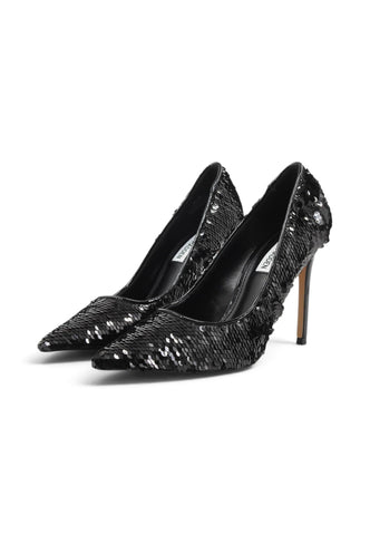 STEVE MADDEN Décolleté Donna Nero Paillettes THRIVE-SEQ-N-AI27