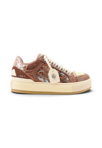 KURT GEIGER Sneakers Donna Marrone Animalier 9564335719-AI27