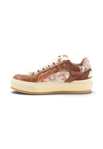 KURT GEIGER Sneakers Donna Marrone Animalier 9564335719-AI27