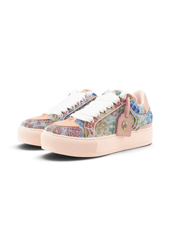 KURT GEIGER Sneakers Donna Rosa Strass Multicolore 9564386669-AI27