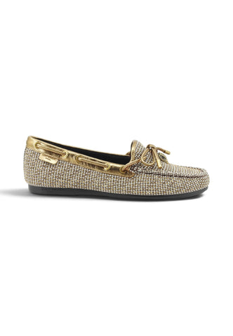 KURT GEIGER Mocassini Donna Oro Strass 9790840609-AI27