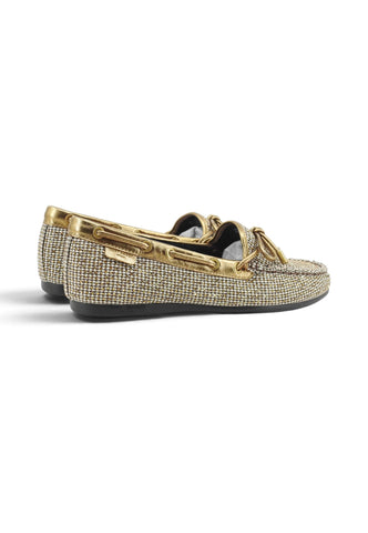 KURT GEIGER Mocassini Donna Oro Strass 9790840609-AI27