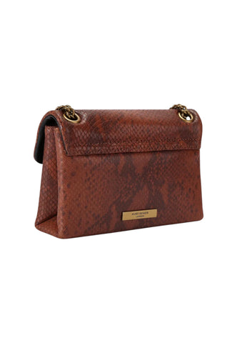 KURT GEIGER Borsa Tracolla Donna Marrone Animalier 5017330719-AI27