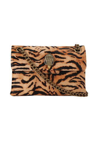 KURT GEIGER Borsa Tracolla Donna Marrone Nero Animalier 5017346189-AI27