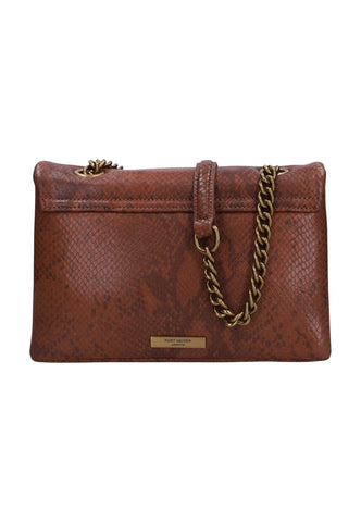 KURT GEIGER Borsa Tracolla Donna Marrone Animalier 5021530719-AI27