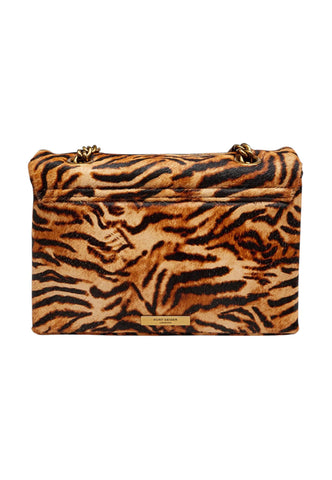 KURT GEIGER Borsa Tracolla Donna Marrone Nero Animalier 5021546189-AI27