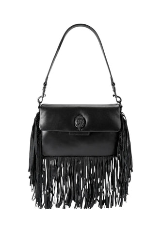 KURT GEIGER Borsa A Spalla Donna Nero Frange 5846300109-AI27