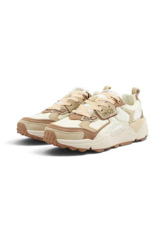 COLMAR Sneakers Donna Bianco Beige Marrone GARNER-A-133-AI27