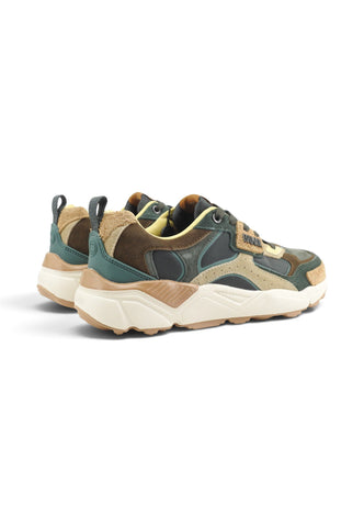 COLMAR Sneakers Uomo Verde Marrone Multicolore GARNER-W-086-AI27