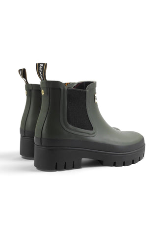 BARBOUR Stivaletti Donna Verde Nero LRF0100L12-AI27