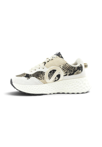 NO NAME Sneakers Donna Grigio Nero Animalier NNVE3601VE-AI27