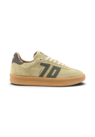 BACK70 Sneakers Uomo Beige Verde 108028-000034-AI27