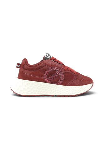 NO NAME Sneakers Donna Bordeaux Glitter NNVE1G0416-AI27