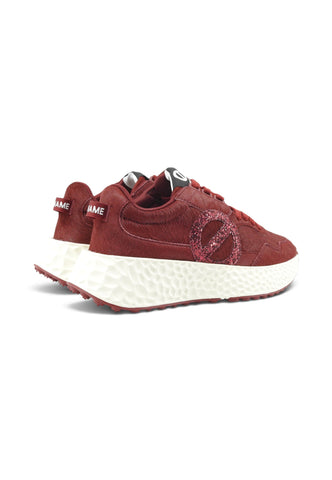NO NAME Sneakers Donna Bordeaux Glitter NNVE1G0416-AI27