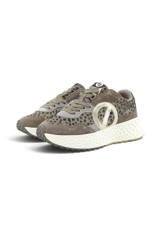 NO NAME Sneakers Donna Grigio Nero Animalier NNVESL043A-AI27