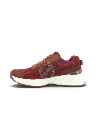 NO NAME Sneakers Donna Bordeaux Glitter SNCRBG0416-AI27