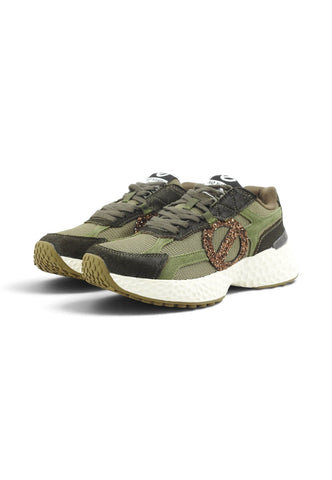 NO NAME Sneakers Donna Verde Glitter SNCRBG0441-AI27