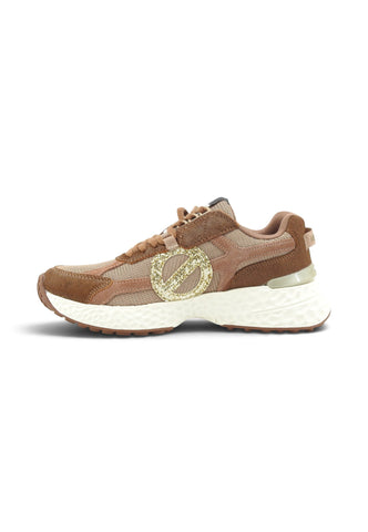 NO NAME Sneakers Donna Marrone Glitter SNCRBG0480-AI27