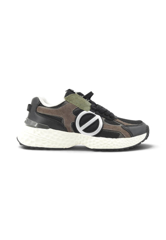 NO NAME Sneakers Uomo Nero Verde Marrone SNCUNQ22G5-AI27