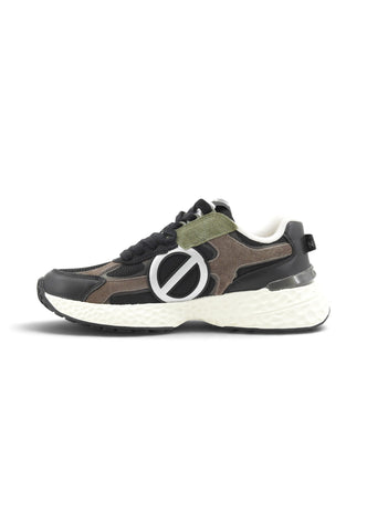NO NAME Sneakers Uomo Nero Verde Marrone SNCUNQ22G5-AI27