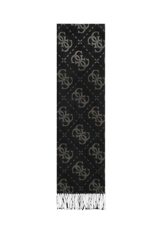 GUESS Sciarpa Donna Nero Grigio AW5217VIS03-AI27-CLO