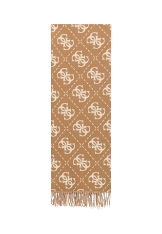 GUESS Sciarpa Donna Beige Bianco AW5217VIS03-AI27-LLB