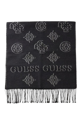 GUESS Sciarpa Donna Nero Grigio AW5654POL03-AI27-BLO