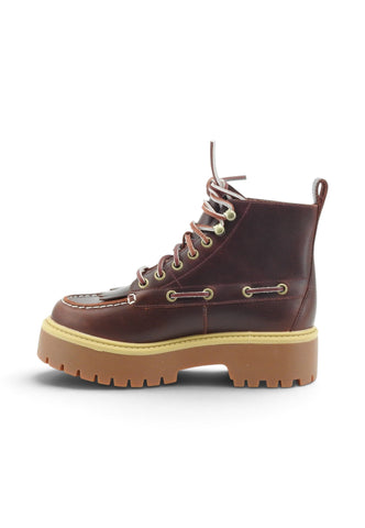 TIMBERLAND Anfibi Stivaletti Donna Marrone Bordeaux TB0A27YZEIW1-AI27
