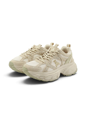 PATRIZIA PEPE Sneakers Donna Beige Strass PJ422-02-AI27