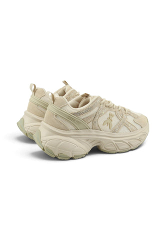 PATRIZIA PEPE Sneakers Donna Beige Strass PJ422-02-AI27