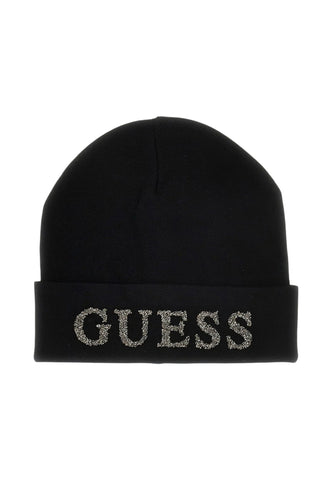 GUESS Berretto Donna Nero Strass AW5398POL01-AI27-BLA